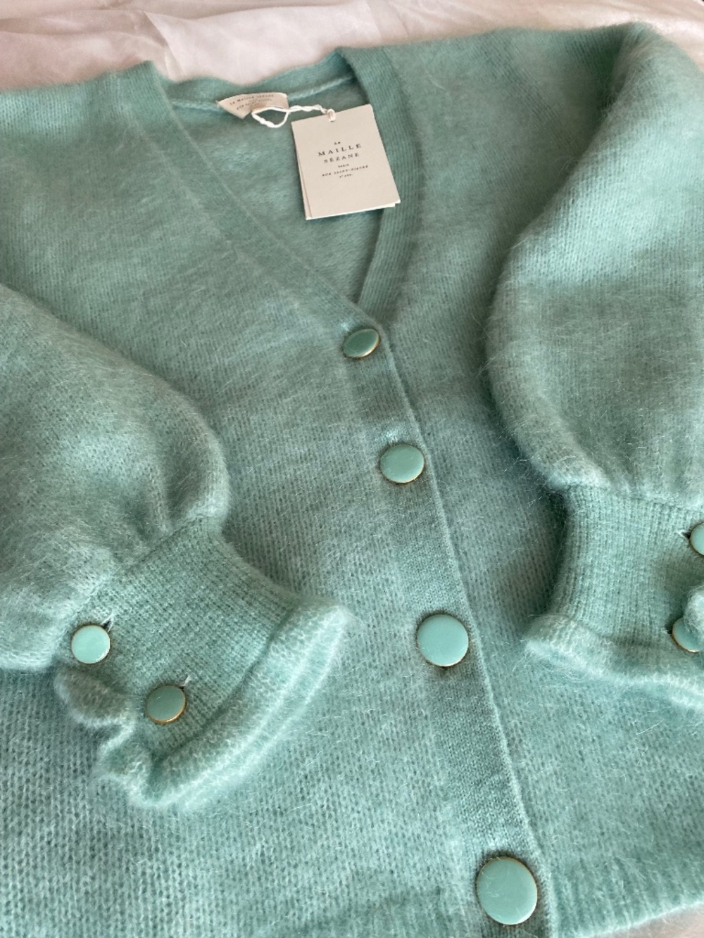 Sezane Mia Vert d'eau NWT